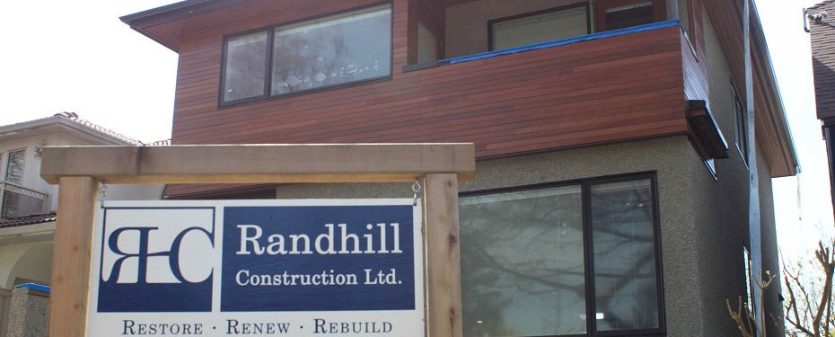 New home builders in Vancouver BC - Randhill Construction company, building contractors vancouver